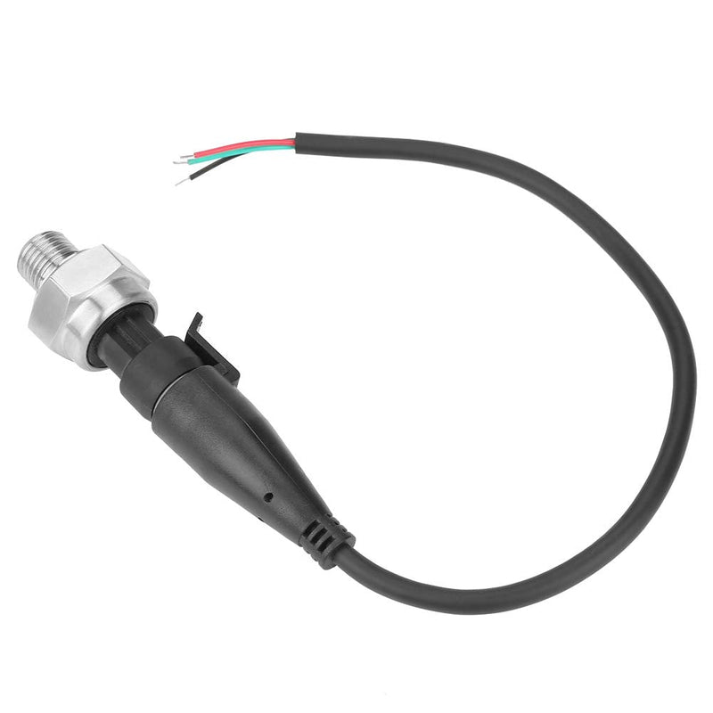 Sensor Transducer Pressure, Fydun Pressure Sensor G1/4 Inch Input 5V Pressure Transmitter Output 0.5-4.5V/0-5V Stainless Steel Water Pressure Sensor for Oil Gas Water Air Fuel (0-100 psi) 0-100 psi