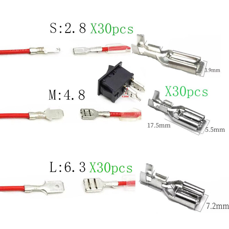 [Australia - AusPower] - Automotive Circuit Test Light kit 3-60V DC Digital LEDTester+Car Blade Fuses+Automotive Wire Connector pins, Auto Bidirectional Voltage Tester Electric Test Pen (Test Pen + Car Blade Fuses) Test Pen + Car Blade Fuses+wire pins 