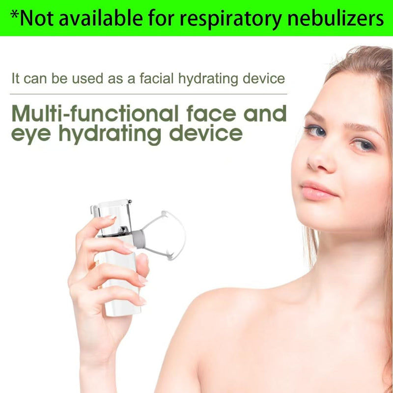 Ultrasonic nebulizer,Portable nebulizer for adults,Atomization,Dry Eyes Rechargeable Mist Sprayer,Facial Steamer Portable wash Eye Cup,Eye Dropper Tool for pinkeye,Stye,Eye Health Care aid,Eye SPA aid