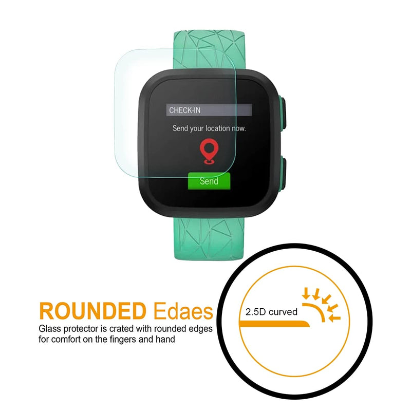 [Australia - AusPower] - Supershieldz (3 Pack) Designed for Garmin Bounce Tempered Glass Screen Protector, Anti Scratch, Bubble Free 