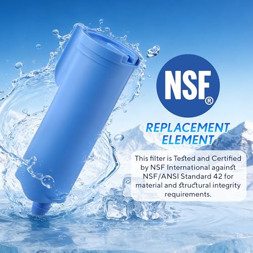 Mysora 6-pack replacement water filters for GE Profile Opal and Opal 2.0 nugget ice makers