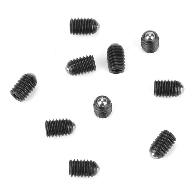 [Australia - AusPower] - 20Pcs Hexagon Socket Spring Ball Plunger Carbon Steel Screwdriver Type M4(M4*6) 
