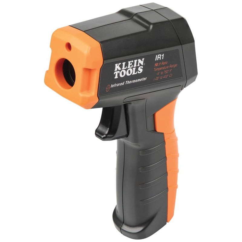 [Australia - AusPower] - Klein Tools IR1KIT Infrared Thermometer and GFCI Receptacle Tester Kit, Non-Contact Digital Temperature Measurement and Electrical Tester 