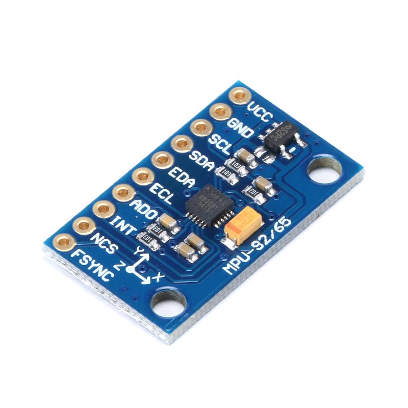 [Australia - AusPower] - 3Pcs GY-MPU9250 9 Axis Sensor Module 9 Axis Attitude Acceleration Gyroscope Sensor Module Magnetic Field Sensor Module 9 DOF Accelerometer 16 Bit AD Converter Data Output IIC I2C SPI 