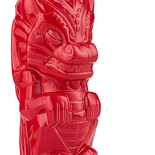 Geeki Tikis Red Dragon Fantasy Mug | Official Fantasy Series Ceramic Tiki Style Cup | Holds 17 Ounces