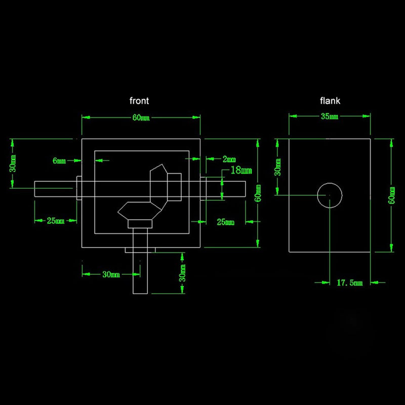 [Australia - AusPower] - 1Pcs Gear Box 1:1 Right Angle Bevel Gearbox 90°Bevel Gear 1.25 Module 20 Teeth Simple Mechanical DIY Module with 10mm Shaft 