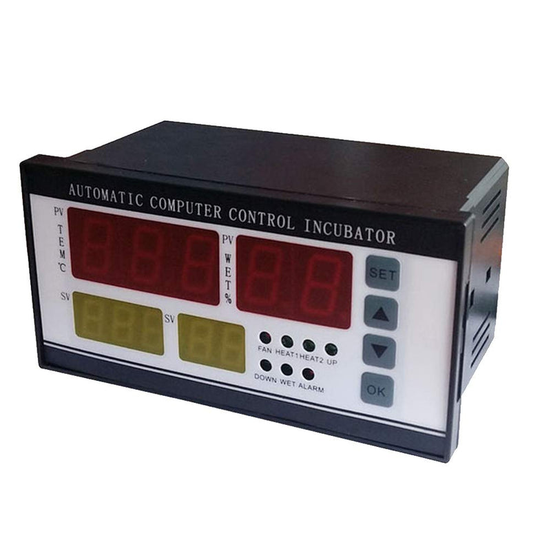 [Australia - AusPower] - XM-18 Egg Incubator Temperature Controller Thermostat Full Automatic Control System Egg Incubator Machine with Temperature Humidity Sensor Probe (220V) 220v 