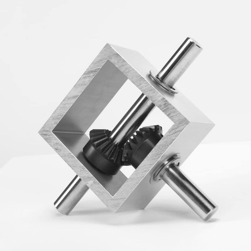 [Australia - AusPower] - 1Pcs Gear Box 1:1 Right Angle Bevel Gearbox 90°Bevel Gear 1.25 Module 20 Teeth Simple Mechanical DIY Module with 10mm Shaft 
