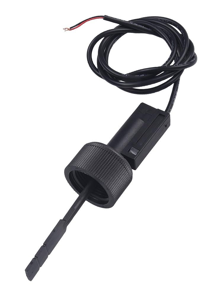 Water Flow Switch Flow Switch for Pool Equipment Water Paddle Flow Switch Sensor for Heat Pump Water Heater Air Conditioning Water Meter Flow Sensor (Pack of 1) black