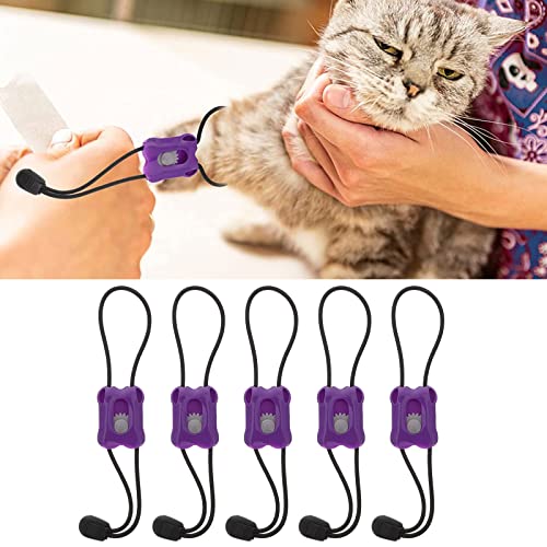 5 x Pet Tournique Professional Animal Tourniquet Trauma Bandage with Quick Release for Dogs, Dogs, Cats, Plastic
