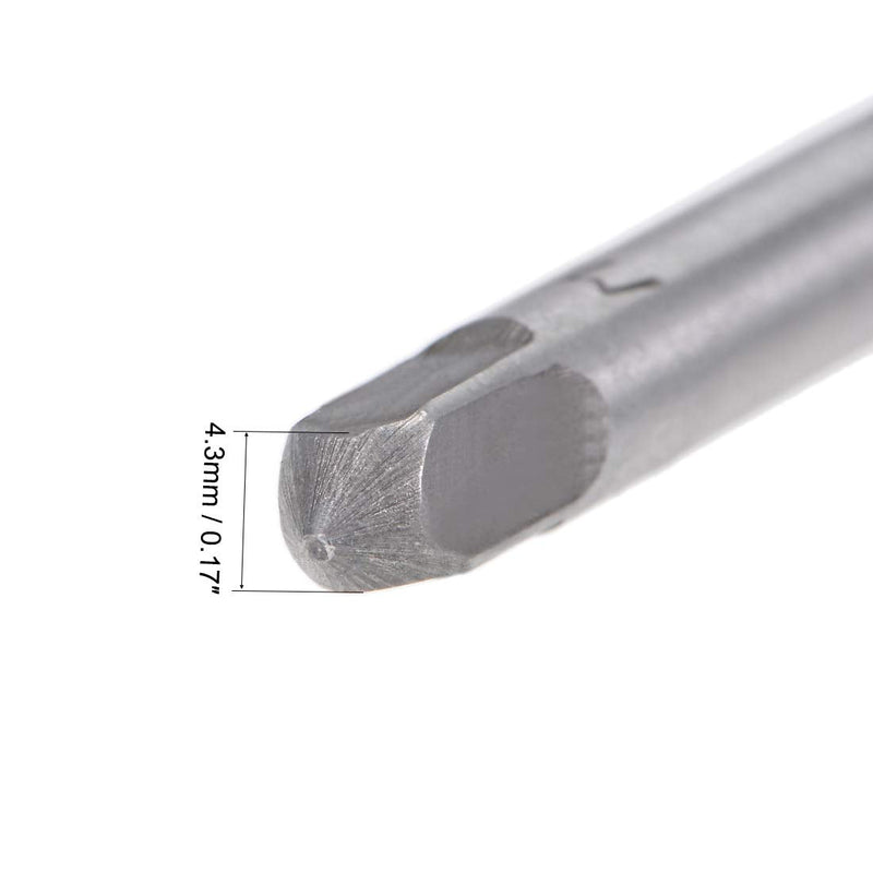 [Australia - AusPower] - uxcell 5 Pairs Metric Hand Threading Tap Set M6 Thread 1mm Pitch Taper & Plug Milling Taps Straight Flutes High Speed Steel M6 x 1 