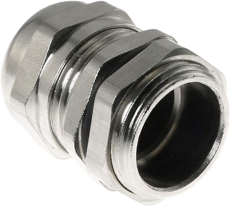 [Australia - AusPower] - 5PCS PG11 5-10MM Wire Range Metal Waterproof Connector Fastener Locknut Stuffing Cable Gland 