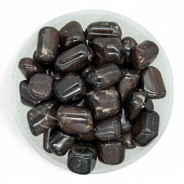 Garnet Tumbled Stone - Healing Stone - Crystal Healing - 20-25mm (1) 1