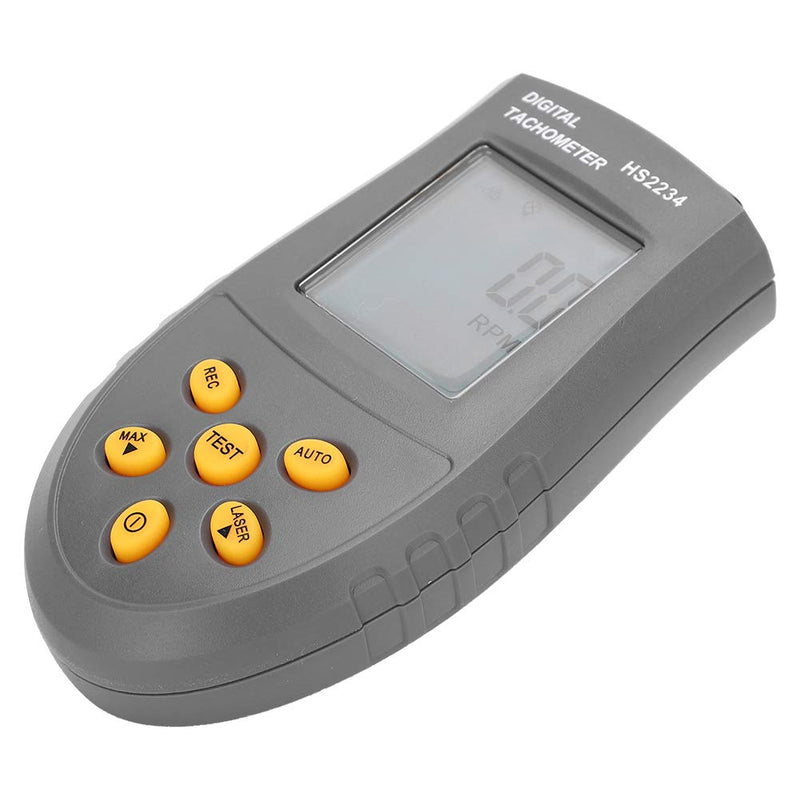 [Australia - AusPower] - Digital Tachometer for Vehicles Night Vision Display Speedometer with Easy Mounting Black 