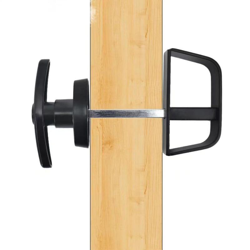 6" T-Handle Shed Door Lock Handle with Lock Keyed Alike Garage t Handle Shed Latch Hardware Locking Handle Lock T-Handle Lock with 8 Keys & Allen Wrench (2kits) 6" T-Handle Lock 2kits