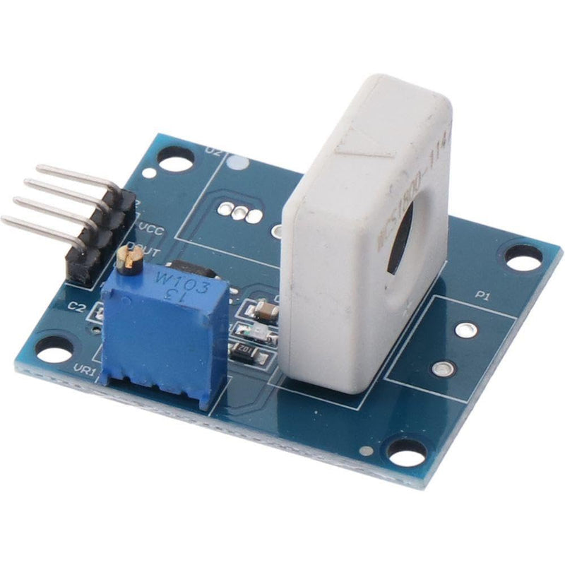 [Australia - AusPower] - Current Sensor Module Board WCS1800 Professional 35A Hall Current Sensor Detector Blue Short Circuit 