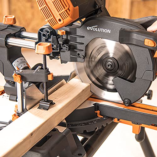Evolution Power Tools GW255TCT-40 General Wood Carbide Tipped TCT Blade, For Table Saws and Mitre Saws, Smooth and Fast Cuts In Wood, Clean, Splinter Free Cut, 40 Teeth, 255 mm