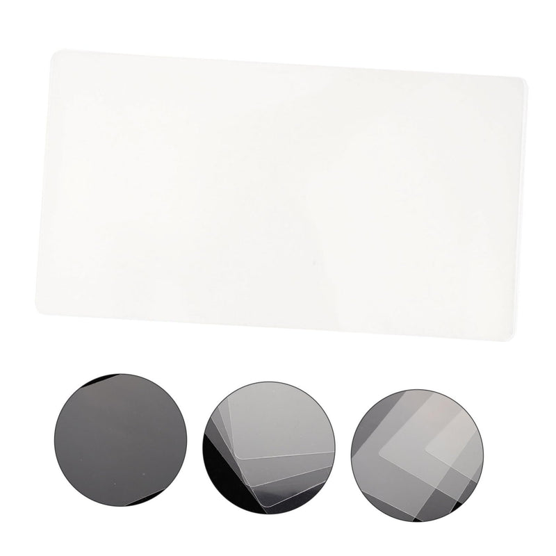 [Australia - AusPower] - EXCEART 10pcs Transparent Drawing Board 3D Pen Pad 3D Pen Stencils 3D Printer Pen Mat 3dpen Pad 3 Accessories Drawing Paper for Kids Plastic Basic Template PVC Album White Canvas Child 