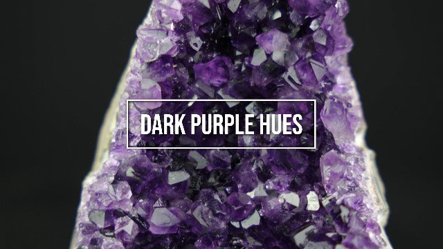 TRUENERGY Natural Amethyst Crystal Cluster, 0.5-20 lbs Grade AAA Dark Purple – Raw Quartz Amethysts Stone for Home Decoration, Positive Energy & Healing Crystals – Amatista Piedra 0.5 - 1 lbs