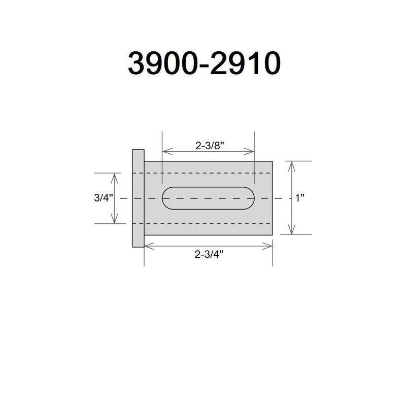 [Australia - AusPower] - HHIP 3900-2910 C Type Tool Holder Bushing, 1" OD x 3/4" ID 