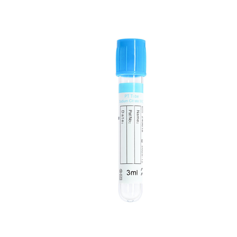 [Australia - AusPower] - Vacutainer Blood Collection Tubes Lab Vacuum Blood Collecting Tube for Pet Animals Veterinary Lab Supplies 100 Pcs Wrap Packaging (PT Tube, 3ml) PT Tube 