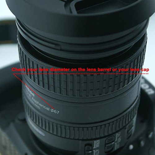 [Australia - AusPower] - SIOTI 49mm Lens Hood, Matte Treatment Inside, Aluminum Material, Compatible with All Camera Lens S/C/N/F/O/P etc.(49mm) Standard Vented 