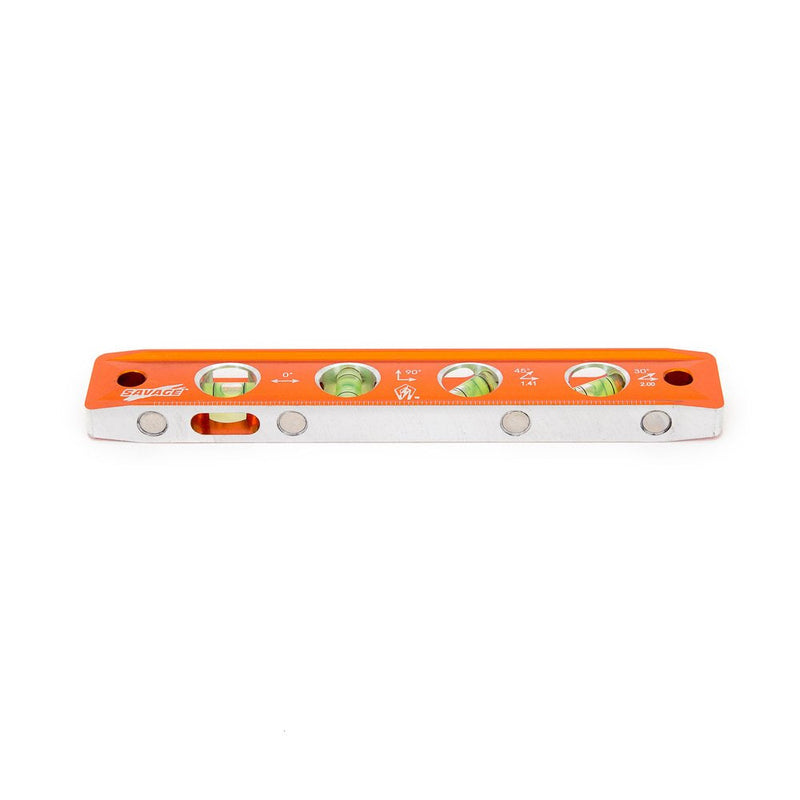 [Australia - AusPower] - Swanson TL043M 9-Inch Savage Magnetic Torpedo Level, Orange 9" Magnetic Levels 