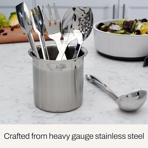 All-Clad Stainless Steel 9.5-inch Ladle, Kitchen Tools Silver 9.5 inches - 1 Pack