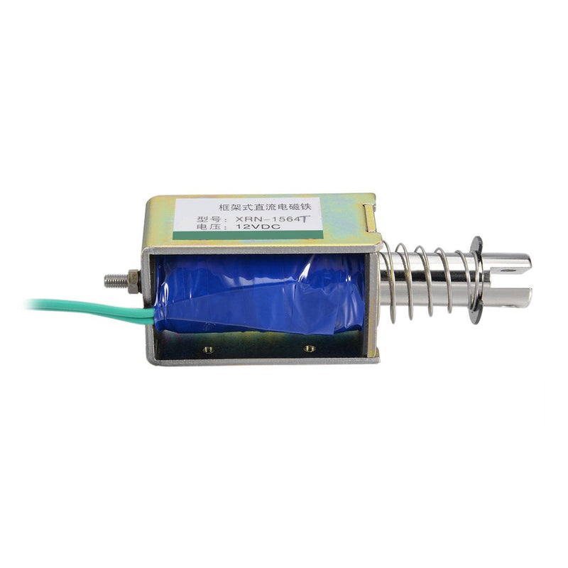 [Australia - AusPower] - uxcell DC 12V 60N 10mm Stroke Push Pull Type Open Frame Solenoid Electromagnet XRN-1564T 