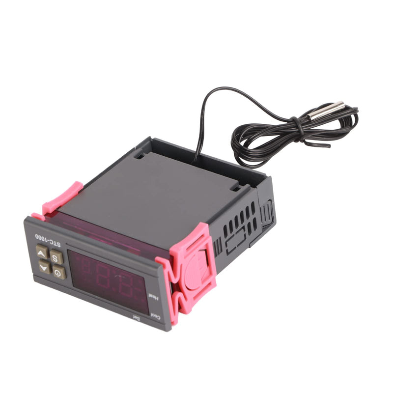 [Australia - AusPower] - Digital Humidity Controller, Thermostat Controller, 110 V to 220 V, 10 A, 0 to 99% Humidity, Microcomputer, Hatching Machine, Control Switch, Temperature Humidity Regulator for Greenhouse, Aquariums 