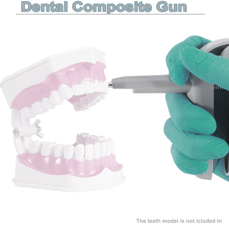 [Australia - AusPower] - Dental Composite Gun Dispenser Impression Mixing Dispensing Gun Impression Material Applicator (1PCS) 1PCS 