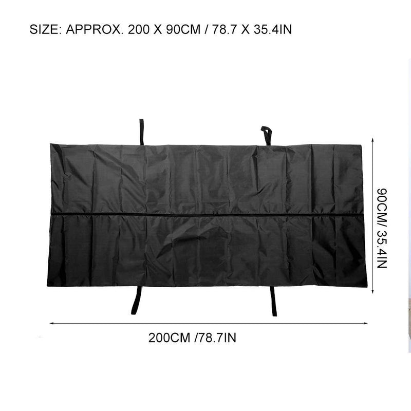 [Australia - AusPower] - Cadaver Bag, Leakage-Proof Waterproof Body Storage Bag Corpse Bag, Funeral Supplies for Accident Scene, Funeral Home, Hospital, Death Scene, Crematorium(1#) 