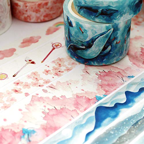 YUBBAEX Cute Printed Washi Tape 3 Rolls Japanese-Style Masking Tape Set Decorative for Arts, DIY Crafts, Journal Supplies, Planners, Scrapbook, Card/Gift Wrapping (Lace Checkered) Lace Checkered