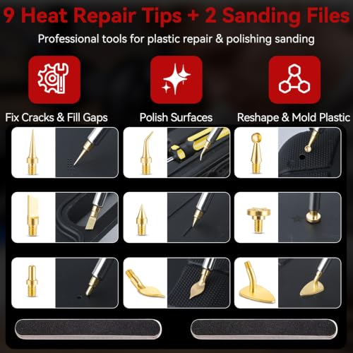 Threaded Inserts Set 350pcs M2-M8 and 9 Repair Tips Digital Soldering Iron M2-M8+350Pcs Heat Inserts
