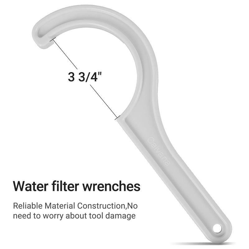 [Australia - AusPower] - 2 Water Filter Wrenches with 6 Durable O-Rings | Compatible wih APEC Water System Ensuring Seamless Replacement and Reliable Filtration 