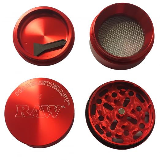 RAW x Hammercraft Medium Red Grinder Sold by Joe Blogs Online