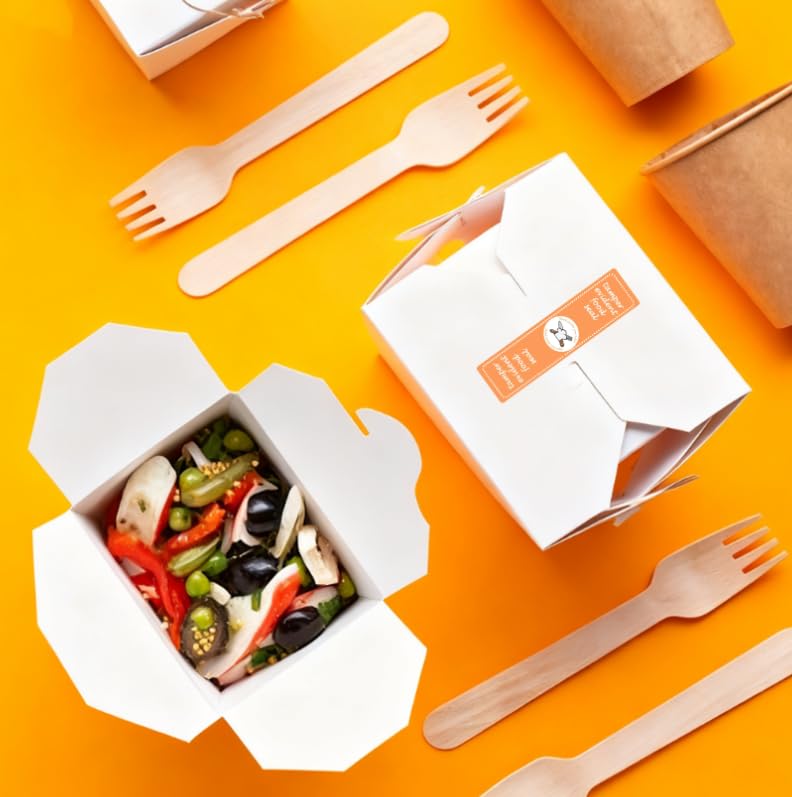 Safe Secure Tamper Evident Labels for Food Delivery,6x1.5 Inches Tamper-Evident Food Seal Stickers Tamper Resistant Stickers Food Retail Package Seal Labels Tape for Restaurant Packages,300 Pcs