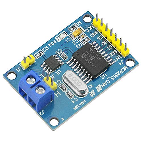 BGTXINGI Mini MCP2515 CAN Bus Module TJA1050 Receiver SPI Module DC 5V Power Supply Converter