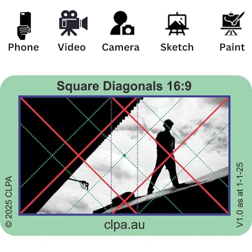 Basic Directors Viewfinder Set, 4 Layouts, 12 Cards Set - Basic