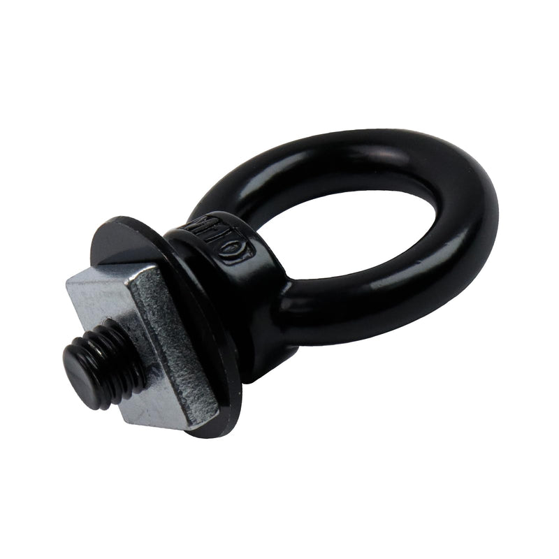 [Australia - AusPower] - Antrader T Track Mount Tie Down Anchor for Roof Rack,4 Sets M10 T Track Bolts 304 Stainless Steel Roof Rack T Bolts Nuts and Lifting Eye Bolts T Slot Bolts Anchoring Kit M10-Black 