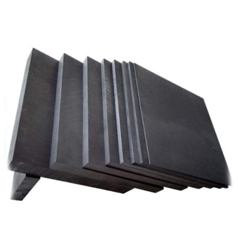 [Australia - AusPower] - 5pcs 3.5 x 20 x 100mm 99.99% Pure Graphite Electrode Rectangle Plate Sheet 