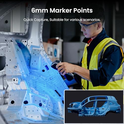 Revopoint Marker Points for 3D Scanners, High Reflective, 6mm, 500 Points 2-6mm 500 Points