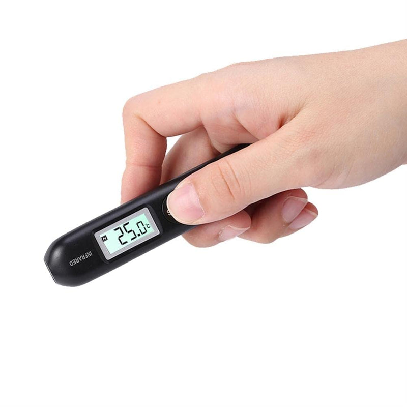 [Australia - AusPower] - AUNMAS Non Contact Digital Infrared Thermometer with Targeting, Pocket Temperature Pen with LCD Screen, High Accurate Handheld Temperature Measurement for Industrial and Laboratory Settings 