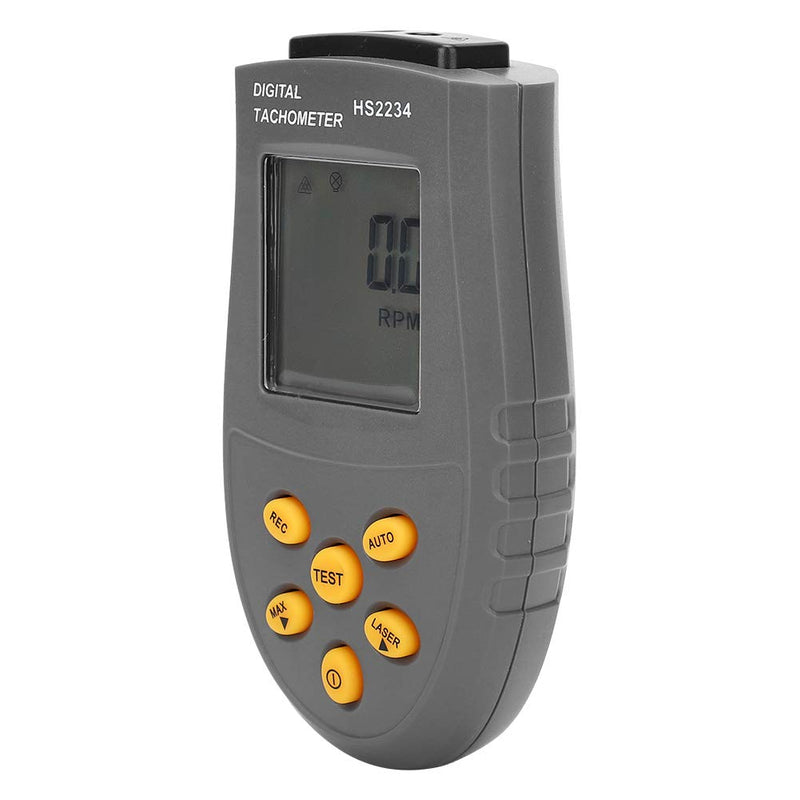 [Australia - AusPower] - Digital Tachometer for Vehicles Night Vision Display Speedometer with Easy Mounting Black 