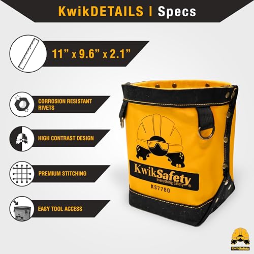 KwikSafety - Charlotte, NC - JoeyBAG Tool Pouch Lightweight Everyday Multi-Use Utility Small Tool Bag Tools Accessories Loops Storage Holder