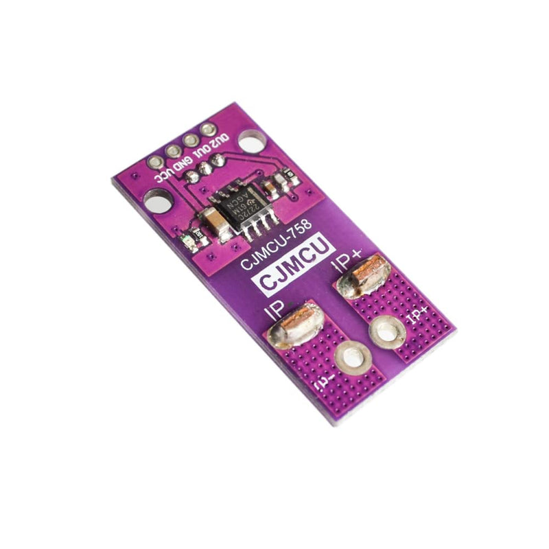 DollaTek 50A Hall Current Sensor Module Linear Analog AC DC 3.3V-5V High Accuracy for Arduino RC Model Connection