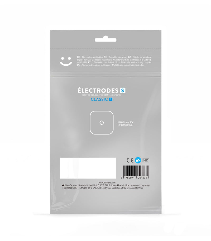 Bluetens Classic 2 S12 - Pack of 12 Electrodes S Blue