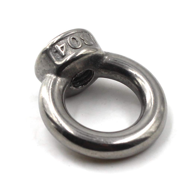 [Australia - AusPower] - M14 Ring Shape Lifting Eye Nut 304 Stainless Steel Threaded Nut Fastener-2 Pack M14 