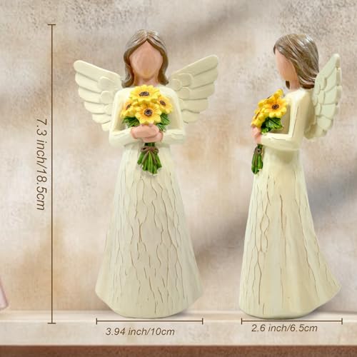 Sunflower Angels Gifts for Women, Get Well Gifts for Women Sunflower Angels