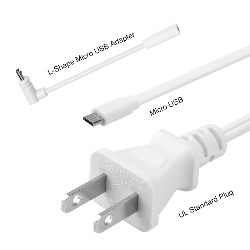 [Australia - AusPower] - 13Ft/4m Charging Cable Power Adapter Designed for Wyze Cam Pan v3, Wyze Cam V4, Wyze OG, Wyze Cam v3 and v3 Pro, No Need for a Charging Head, Suitable for Indoor and Outdoor Use, IP67 Waterproof 